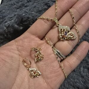 Jewelry set gold filled